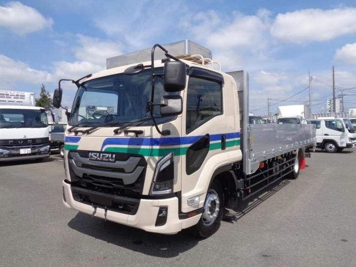 Isuzu Increased-t Aluminum Flatbed Wide Air Suspension 6.65m