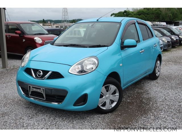 Nissan March 1.2 S Plum Interior