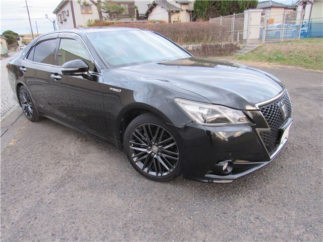 2015 Toyota Crown Hybrid Athlete S Black Style Pre-Collision Safety System