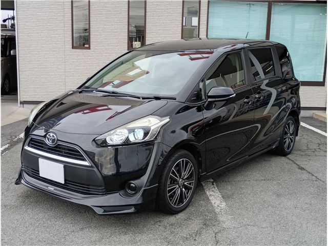 2015 Toyota Sienta G, TRD Aero (FSR), genuine navigation system with full-segment TV.