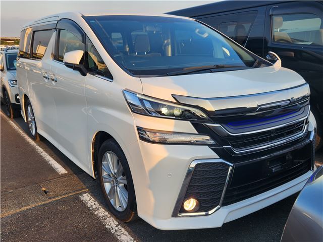 2015 Toyota Vellfire 2.5Z – Dual power sliding doors – Rear seat monitor