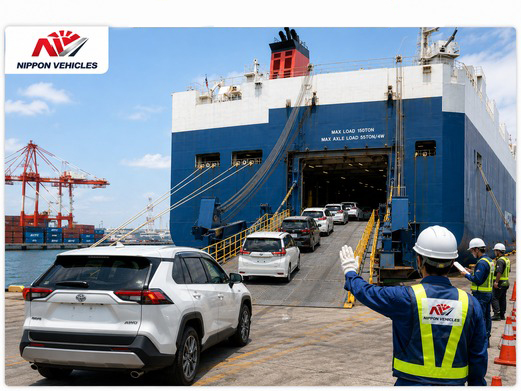 Vehicle shipping from Japan